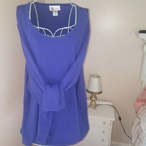 Super soft purple sweater 4x